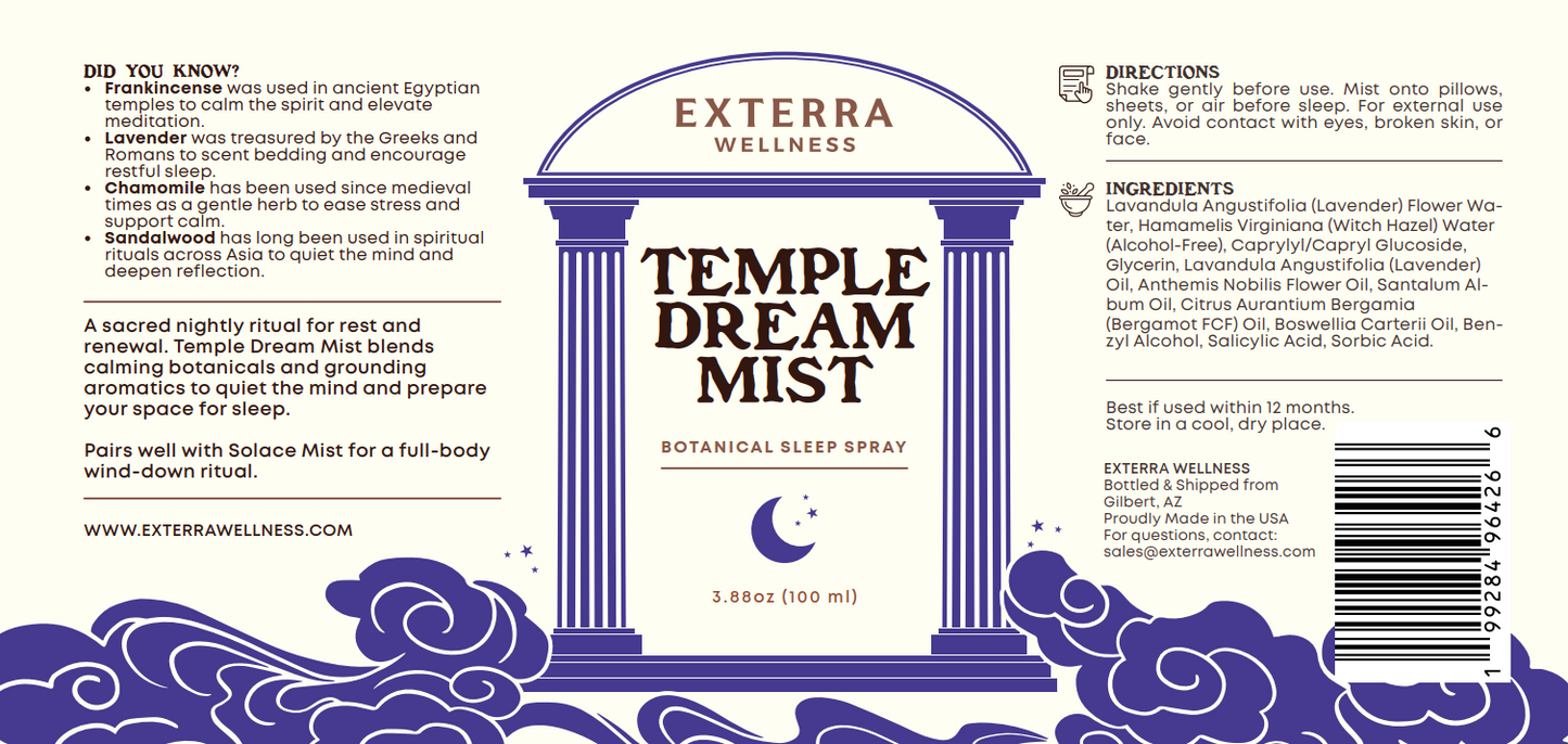 Temple Dream Mist